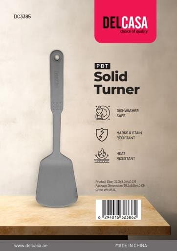 Delcasa Solid Turner PBT Plastic Black - DC3385 5