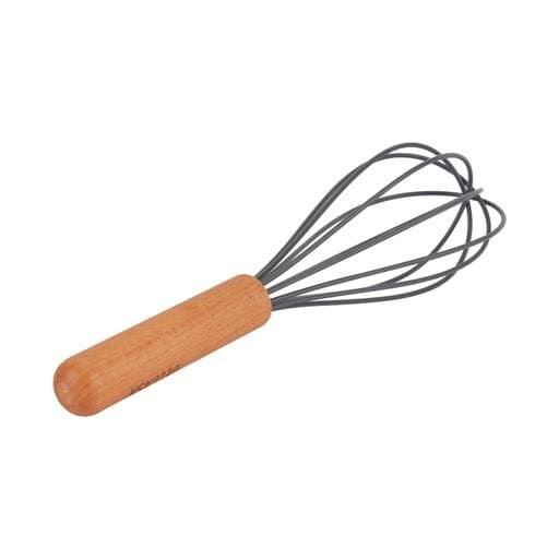 Delcasa Silicone Whisk Wooden Handle - DC3175