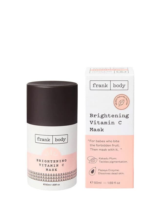 FRANK BODY BRIGHTENING VITAMIN C MASK
