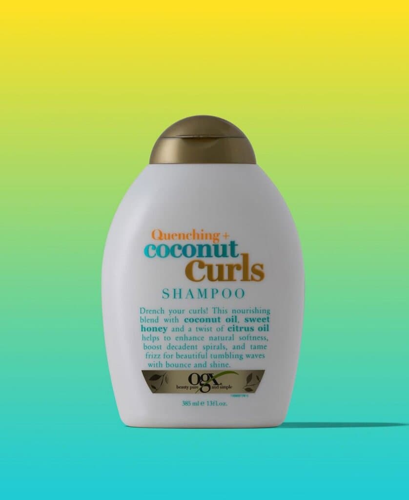OGX Quenching+ Coconut Curls Shampoo Curly Hair Shampoo/385ml 2