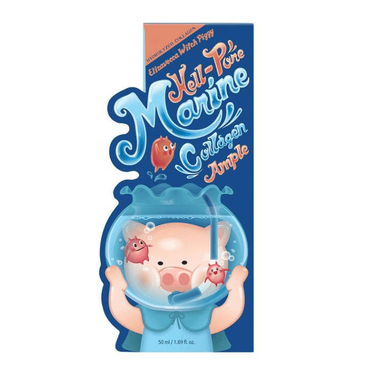 Elizavecca Marine Collagen Ample - Collagen Serum for All Skin Types, 50ml 2