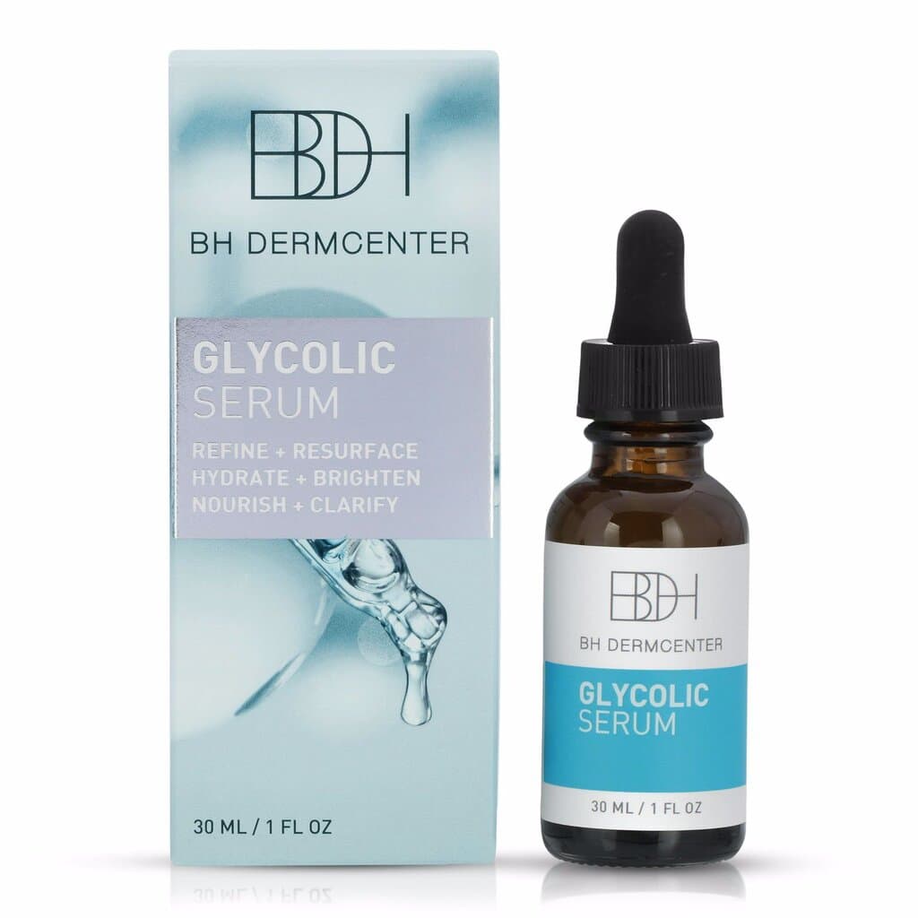 GLYCOLIC ACID RESURFACING SERUM - BRIGHTENS AND CLARIFIES SKIN