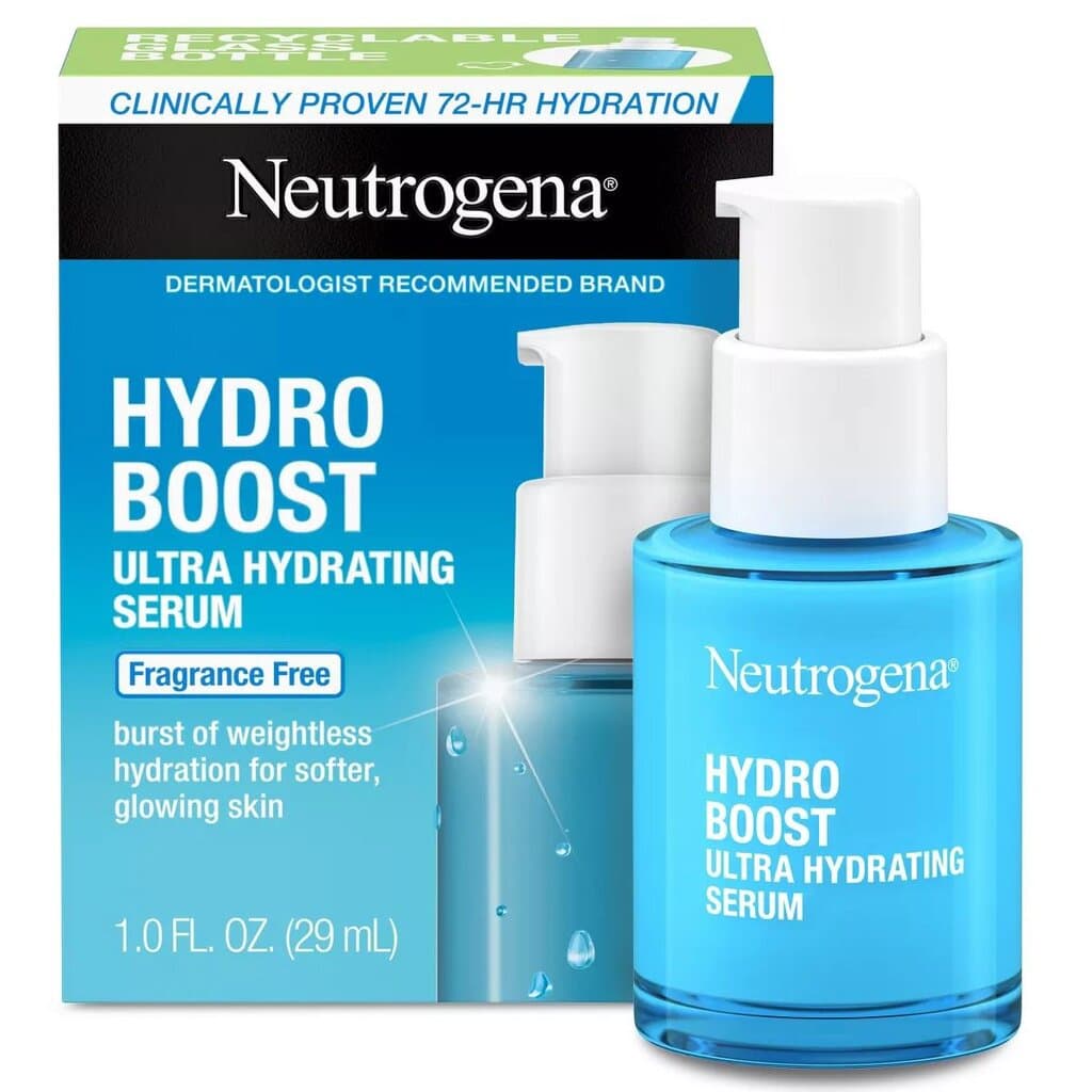 Neutrogena Hydro Boost Hyaluronic Acid Face Serum - Fragrance Free 29ML 3