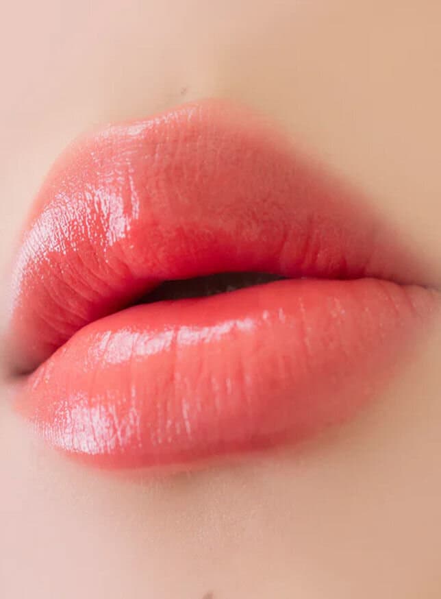 RAAR Shining Glass Lipstick Mute Peach 2