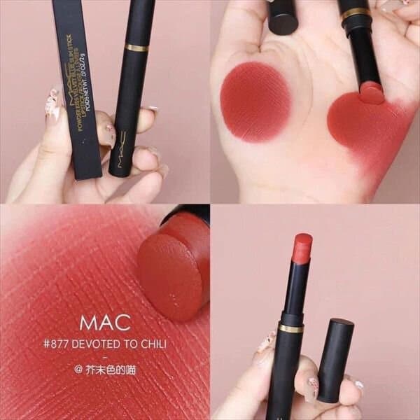 MAC POWDER KISS VELVET BLUR SLIM STICK/877 3