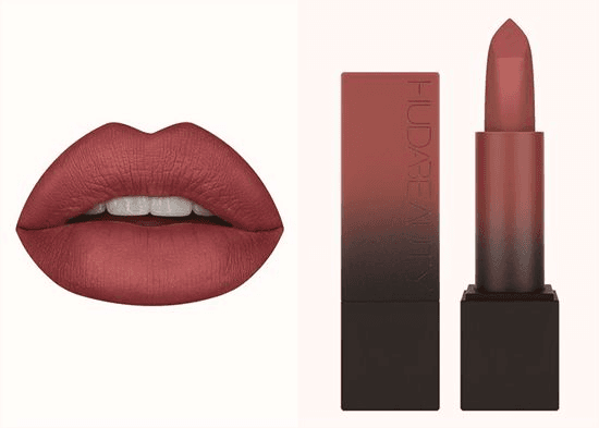 HUDA BEAUTY Power Bullet Matte Lipstick-Third Date 1