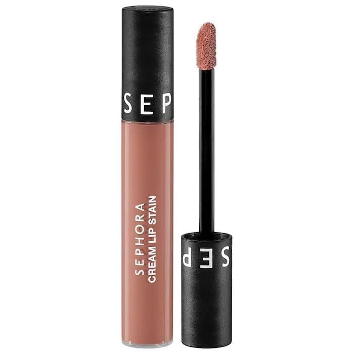 SEPHORA COLLECTION  Cream Lip Stain 10HR Liquid Lipstick/120 Soft Mocha
