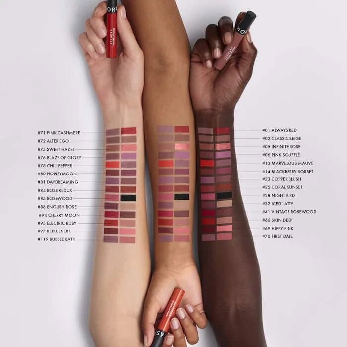 SEPHORA COLLECTION  Cream Lip Stain 10HR Liquid Lipstick/120 Soft Mocha 2