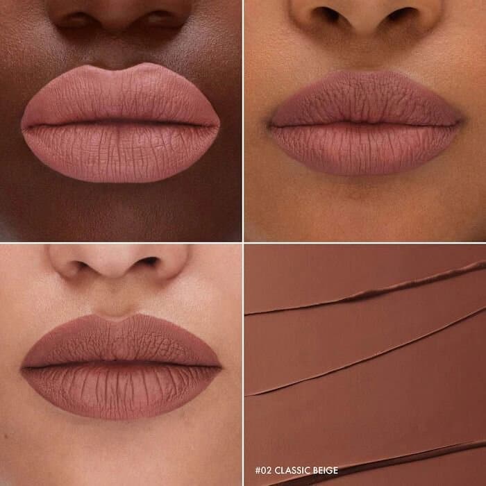 SEPHORA COLLECTION  Cream Lip Stain 10HR Liquid Lipstick/02 Classic Beige 2