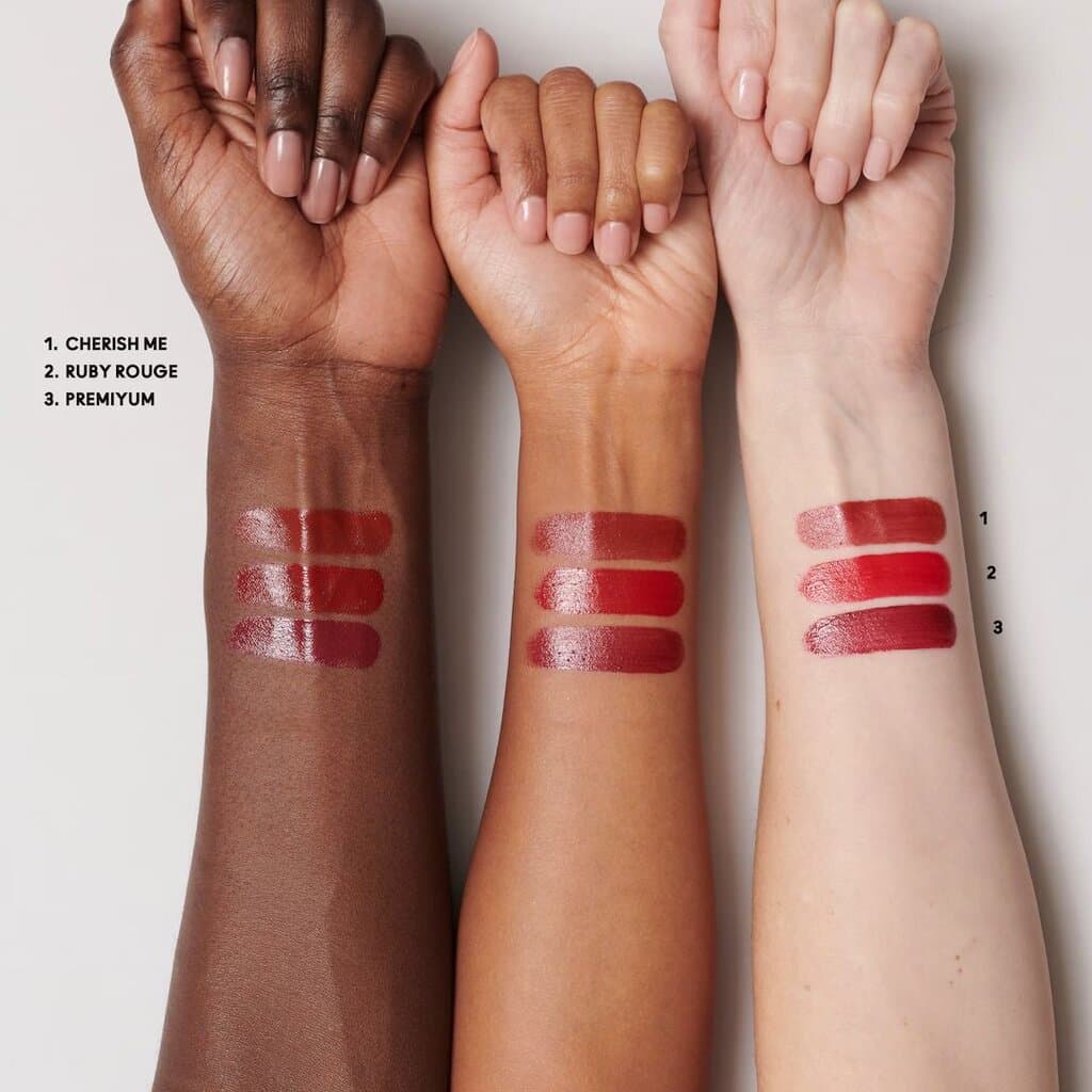 MAC Everyday Luxury Mini Lustreglass Lipstick/1.5G/RUBY ROUGE 3