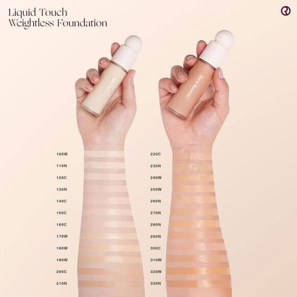 Rare Beauty Liquid Touch Weightless Foundation (110N) 2