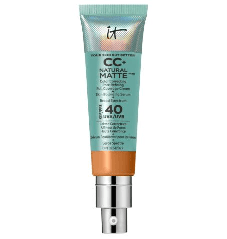 IT Cosmetics CC+ Cream Natural Matte Foundation with SPF 40