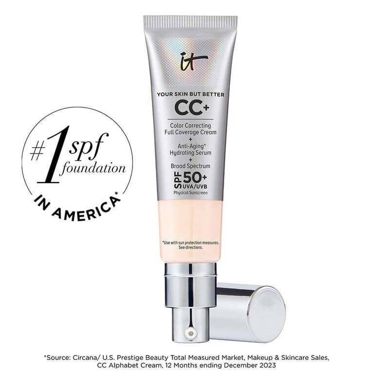 It Cosmetics CC+ CREAM FULL-COVERAGE FOUNDATION WITH SPF 50+