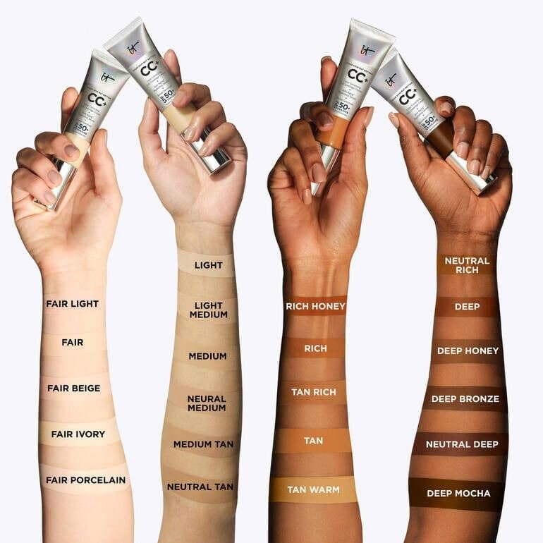 It Cosmetics CC+ CREAM FULL-COVERAGE FOUNDATION WITH SPF 50+ 3