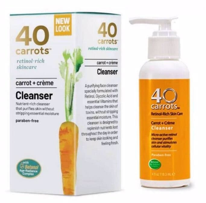 Carrot and Creme Micro Active Retinal Cleanser 2