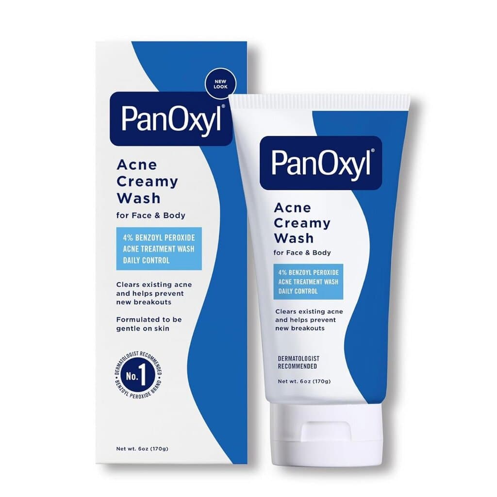 PanOxyl Creamy Acne Wash 4% Benzoyl peroxide