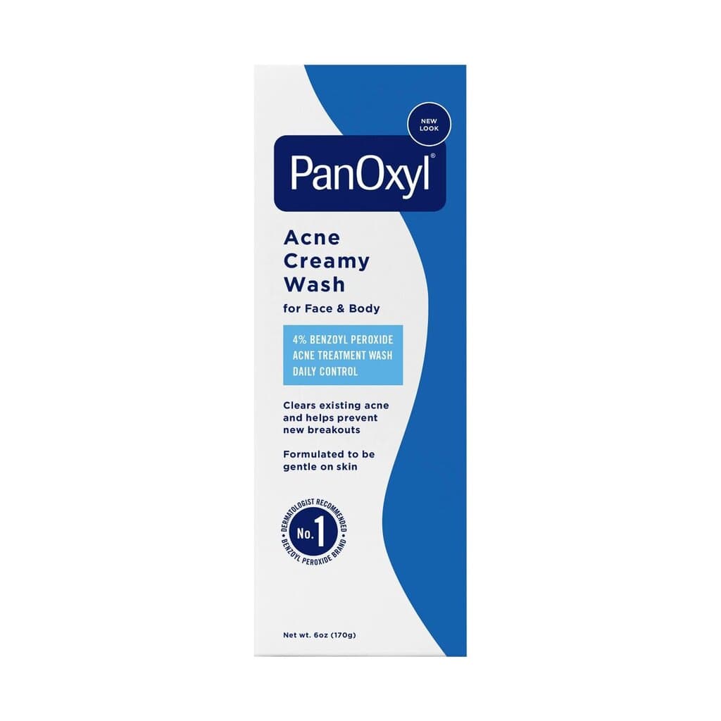 PanOxyl Creamy Acne Wash 4% Benzoyl peroxide 3