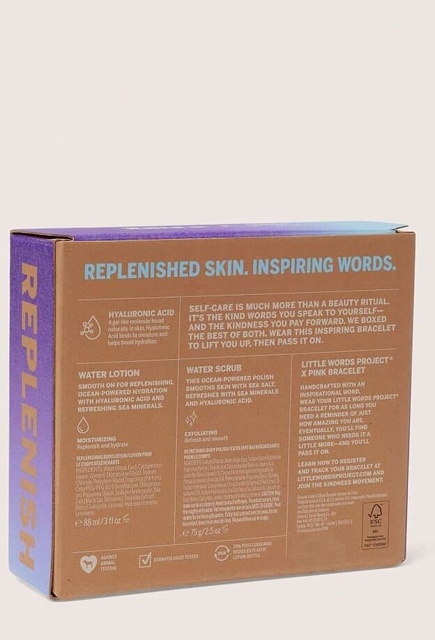 Little Words Project X Pink Water Body Care Set 2