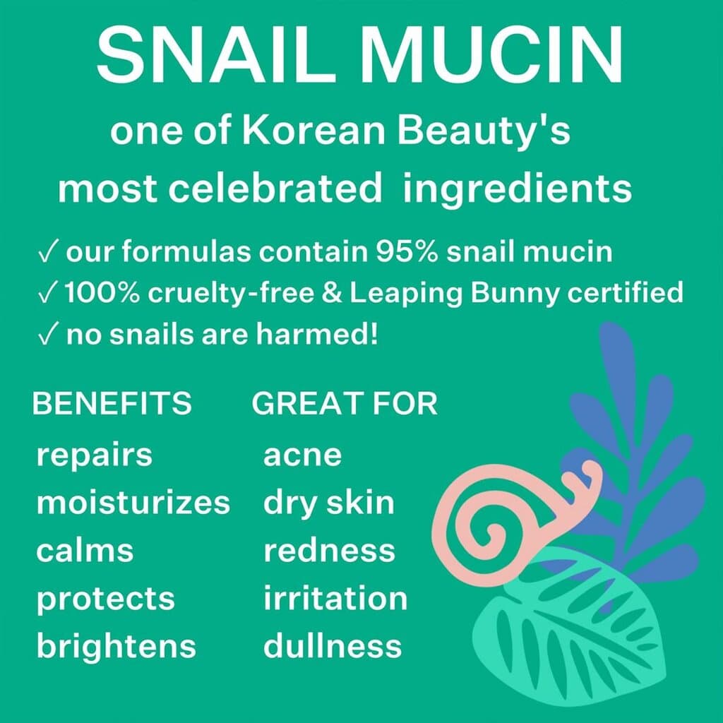 Peach Slices Snail Rescue All-in-One Oil Free Face Moisturizer 3