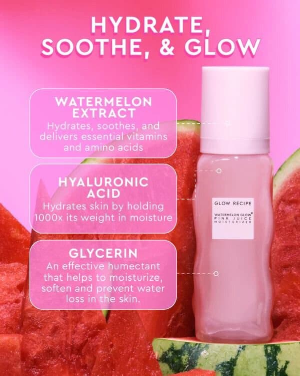 E GLOW RECIPE WATERMELON GLOW PINK REFILL POD 50ML 3