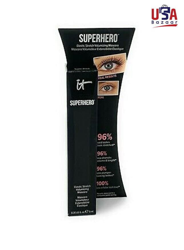 IT Cosmetics Superhero Elastic Stretch Volumizing Mascara-NEW! 2