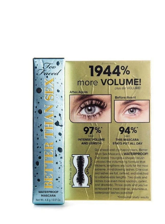 Too Faced  Better Than Sex Waterproof Mascara 2