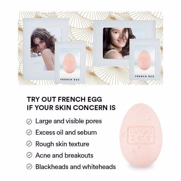 French Egg Facial Cleansing Pack 3