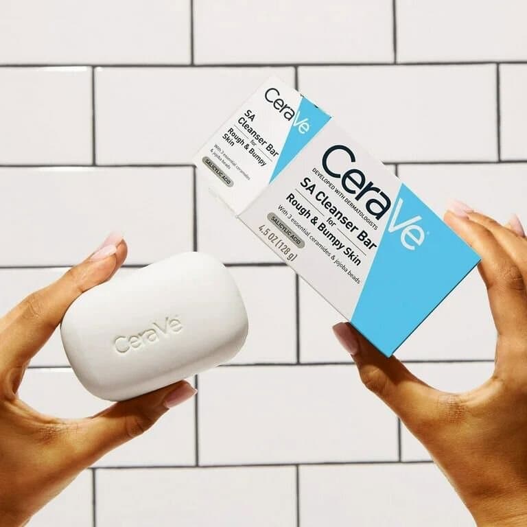 Cerave SA Cleanser Bar For Rough & Bumpy Skin USA (128gm) 3