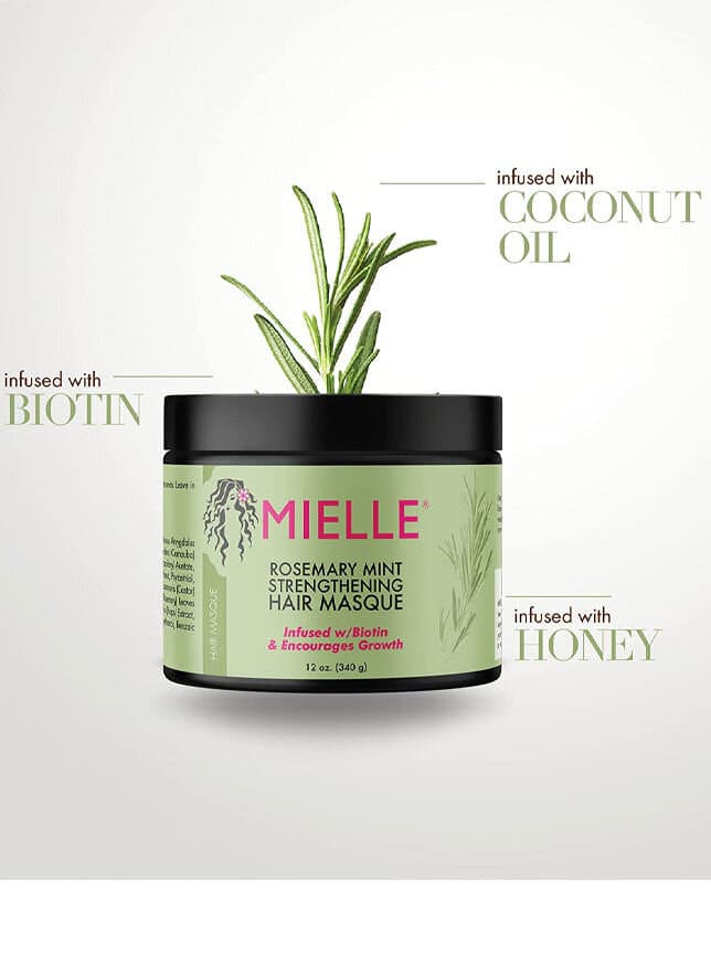 Mielle Organics Rosemary Mint Strengthening Hair Masque 2