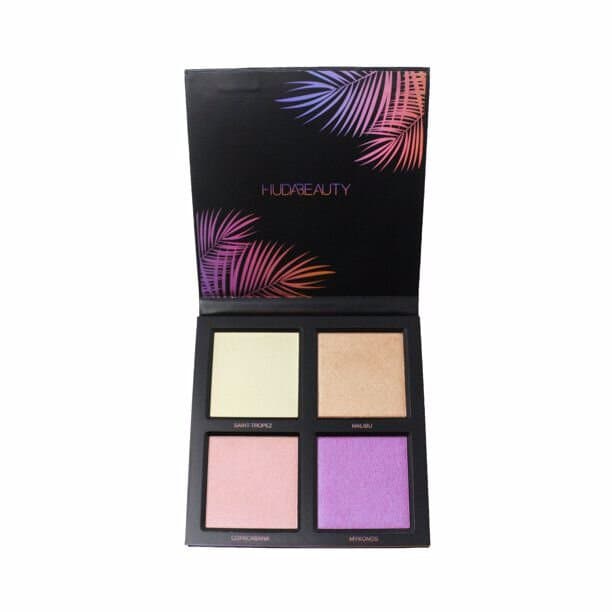 HUDA BEAUTY Highlighter Palette Melted Cream & Powder 3