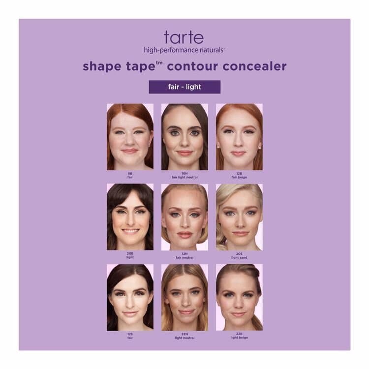 TARTE Shape Tape Contour Concealer - 20 S Light Sand 6