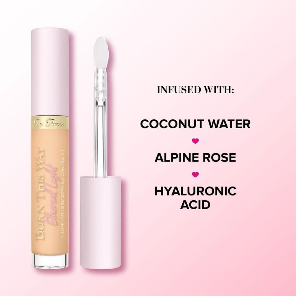 Too Faced Born This Way Ethereal Light Concealer Butter Croissant/MILKSHAKE 3
