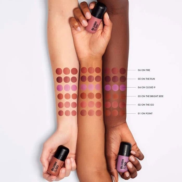 SEPHORA COLLECTION  Blush & Go Longwear Matte Liquid Blush For Lip and Cheek/ 03 On The Bright Side 2