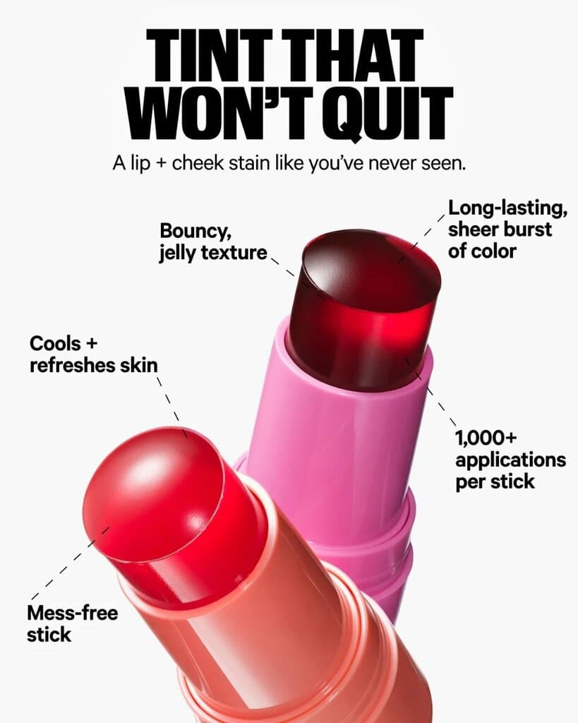 Milk Makeup Cooling Water Jelly Tint jelly blush + lip stain/FIZZ 2
