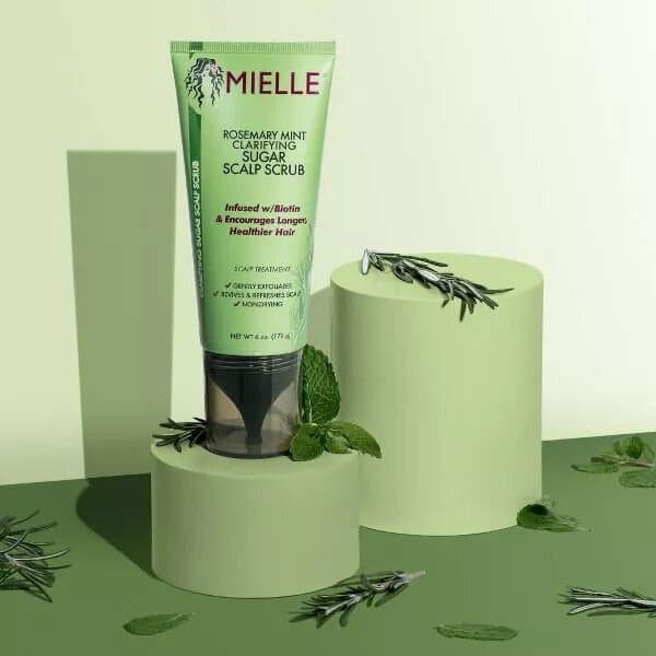 Mielle Organics Rosemary Mint Clarifying Sugar Scalp Scrub 2