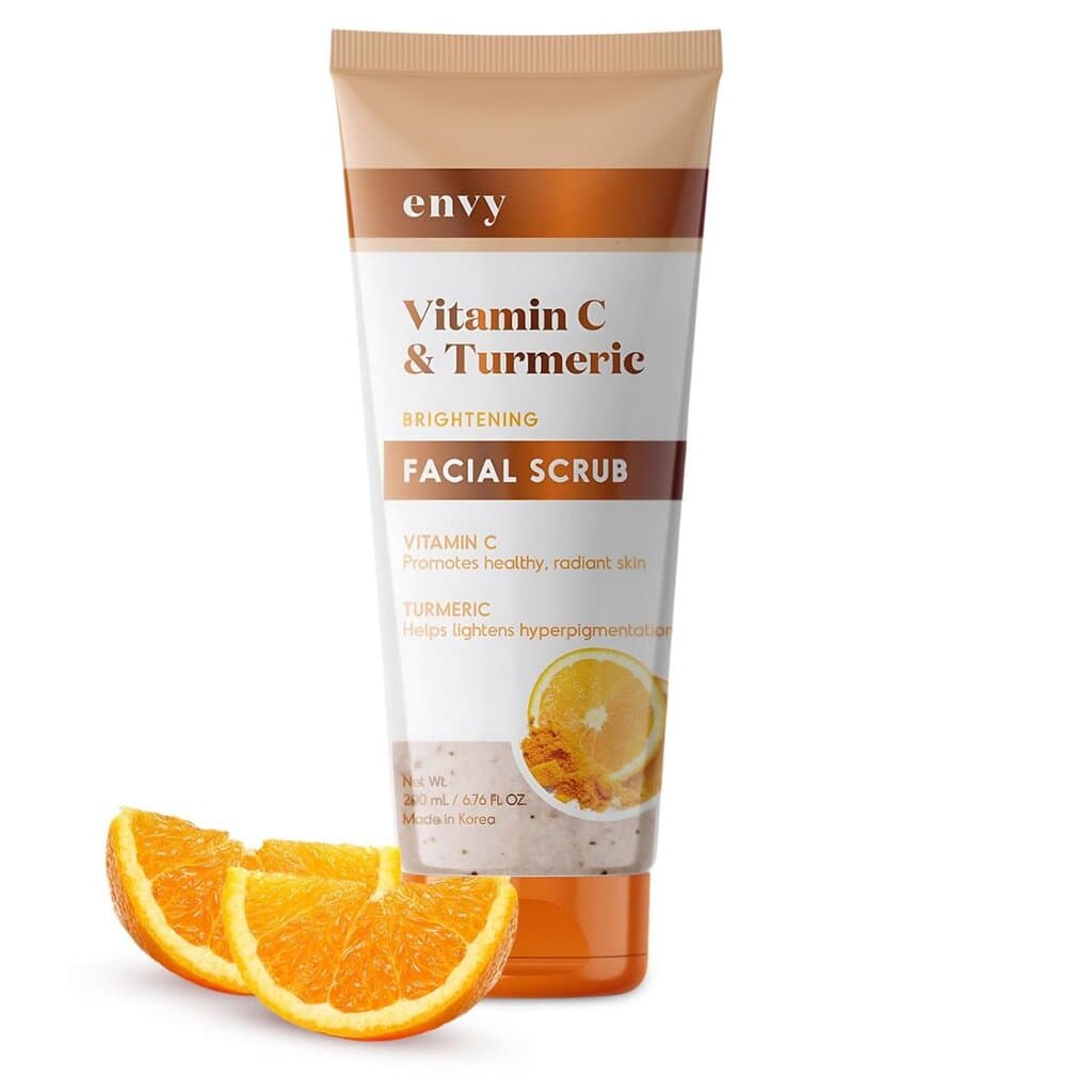 Envy Vitamin C and Turmeric Face Scrub/200ML