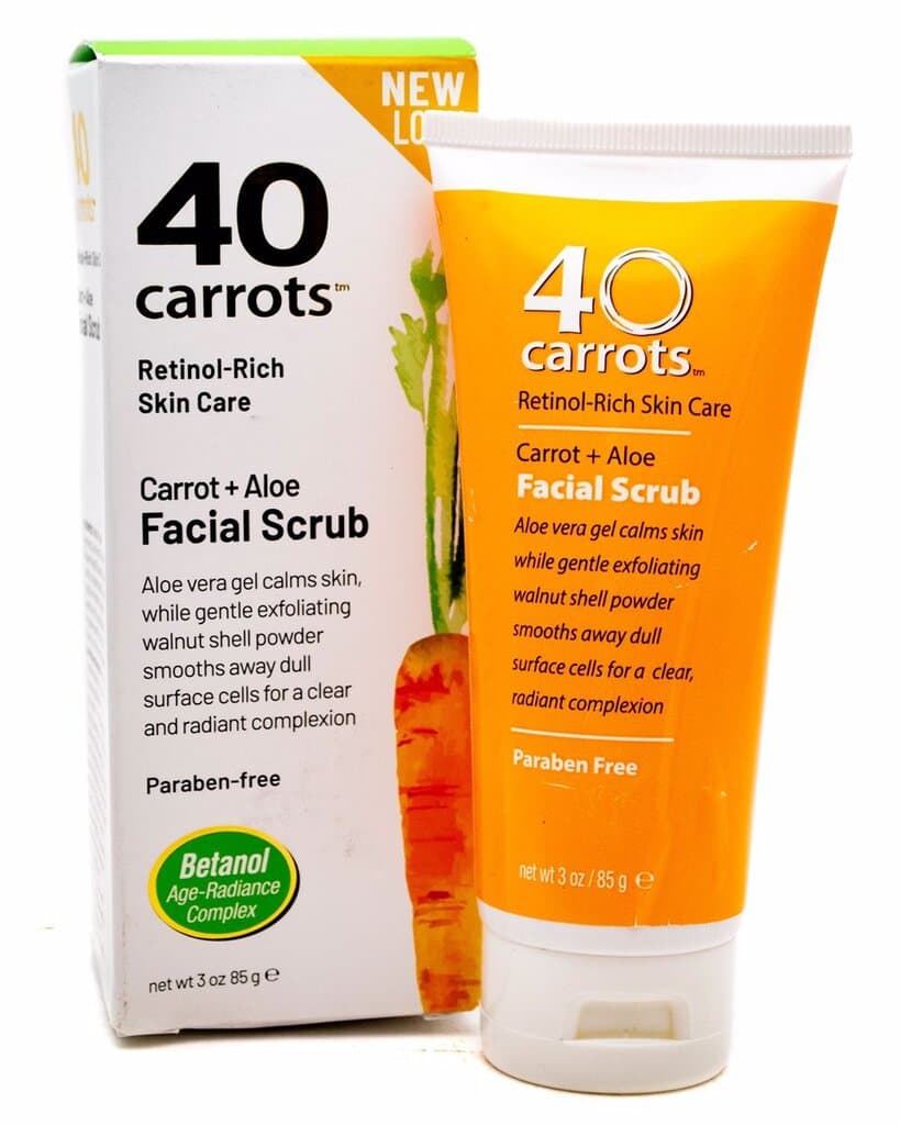 Facial Scrub, Carrot + Aloe