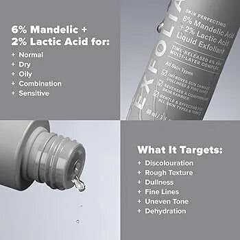 Paula's choice Skin Perfecting 6% Mandelic Acid + 2% Lactic Acid Liquid Exfoliant /30ML 3