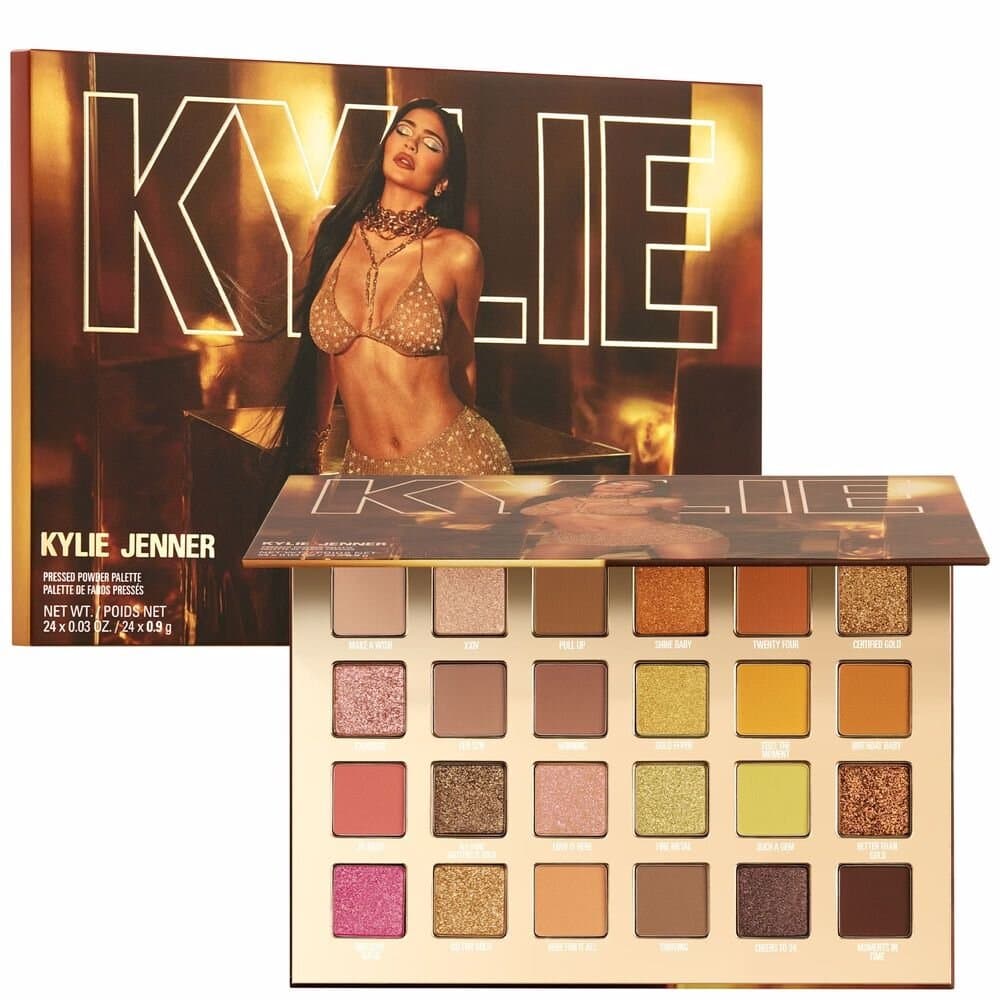 KYLIE JENNER Cosmetics 24K BIRTHDAY Collection EYESHADOW PALETTE Powder MATTE