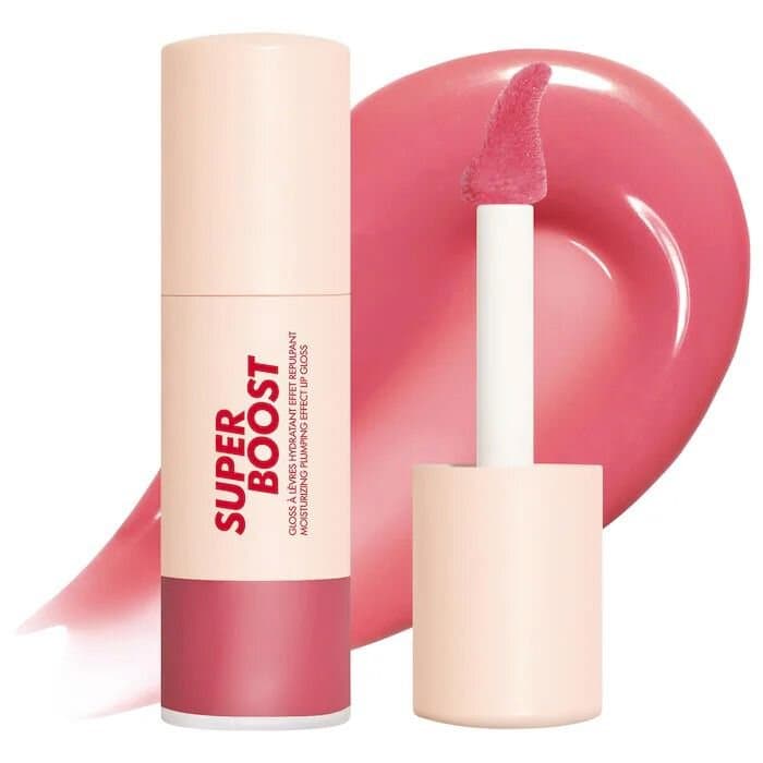 MAKE UP FOR EVER  Super Boost Moisturizing & Plumping Lip Gloss/ 09 Daring Candy - bright pink