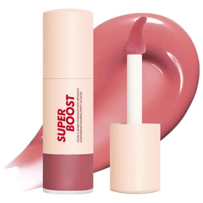 MAKE UP FOR EVER  Super Boost Moisturizing & Plumping Lip Gloss/ 08 Boundless Berry - berry pink