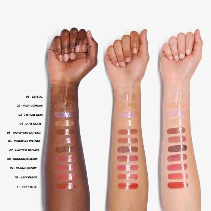 MAKE UP FOR EVER  Super Boost Moisturizing & Plumping Lip Gloss/06 Wherever Walnut - rose 3
