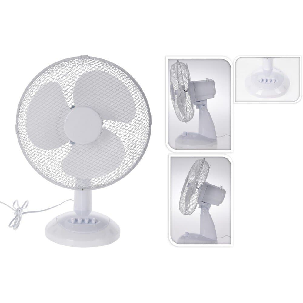 Koopman Table Fan 34Cm White - EL9000160