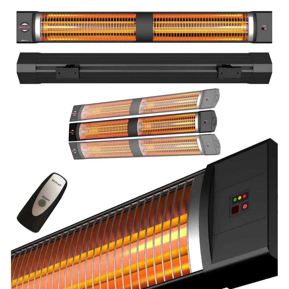 Mirkraft Remote Control Heater Wall
