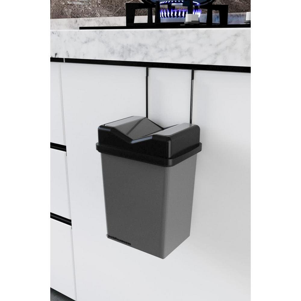 Suntel Cabinet Door Hanging Dust Bin (5Lt) - Black - SA022-B
