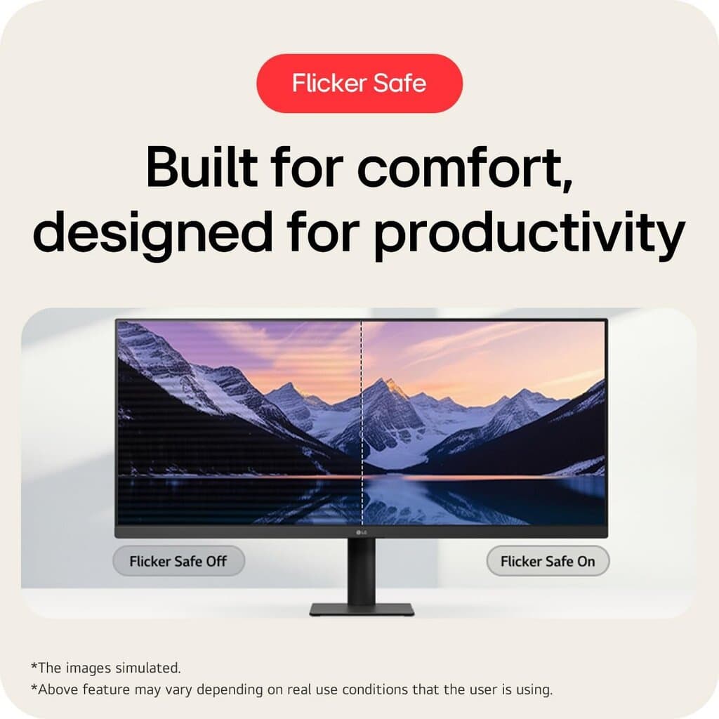 LG Monitor 34 34U511A-B INCH FHD UltraWide IPS FHD 100HTZ 7