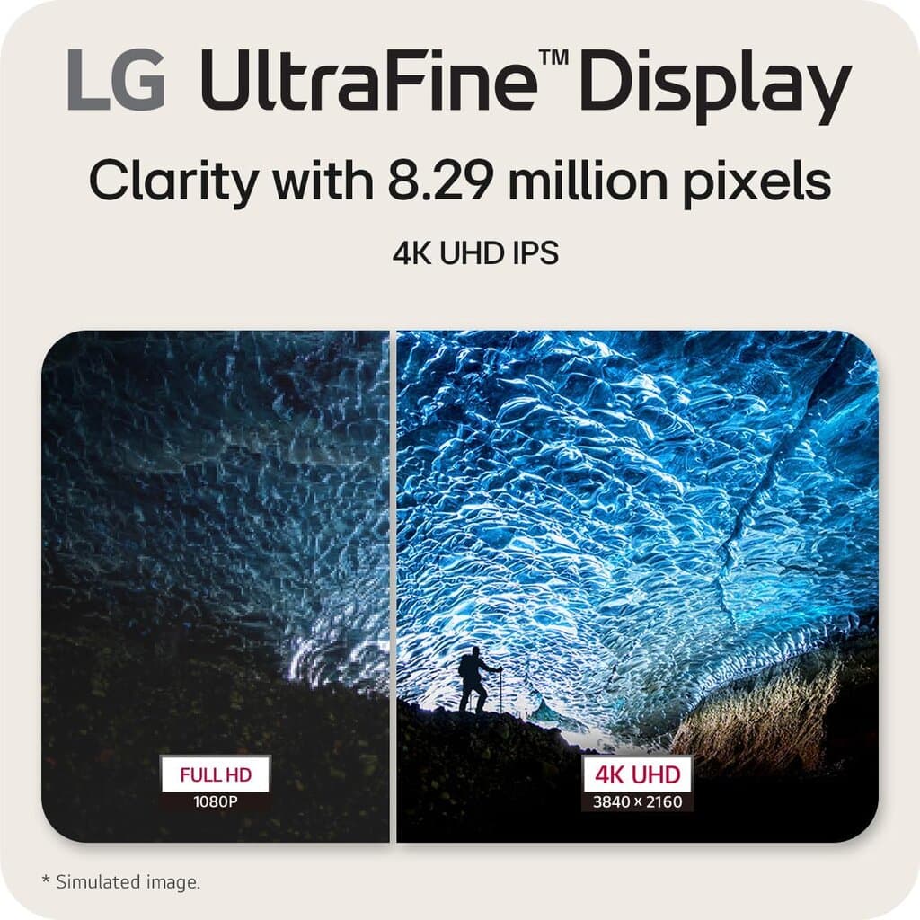 LG Monitor 27US500-W :  60 Hz - 27 INCH - 4K - IPS 2