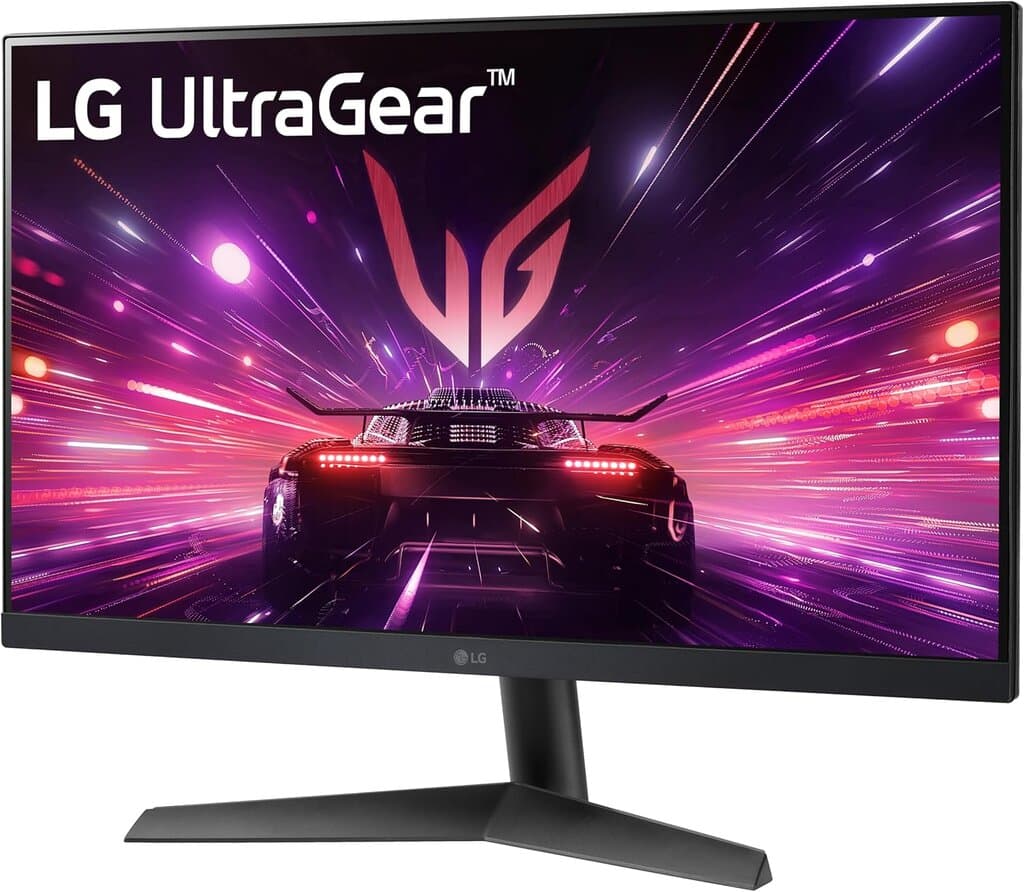 LG Monitor 24GS60F-B 24INCH  FHD - 180HZ - 1MS - IPS 3