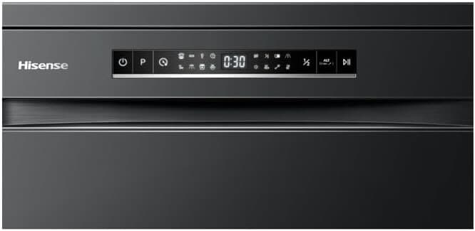 Hisense Dishwasher 15-Set 8 Programs Black – HS623E91B 5