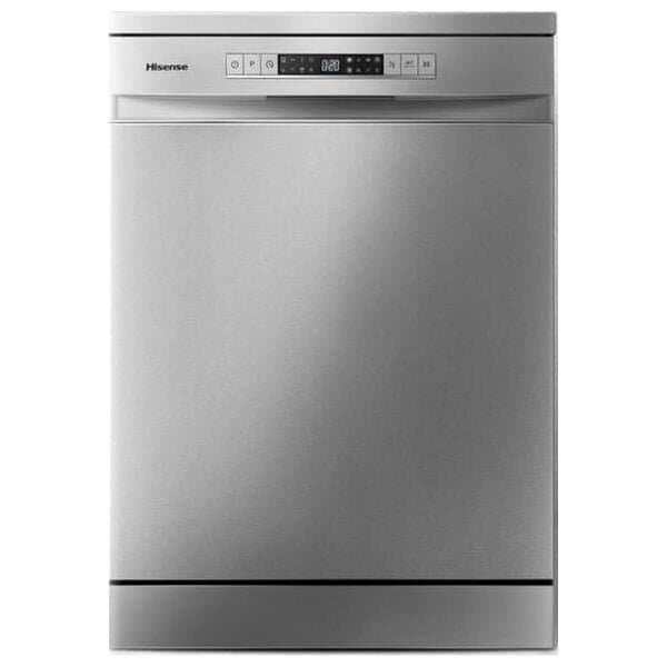 Hisense Dishwasher 15-Set 8 Programs Silver – HS623E91X